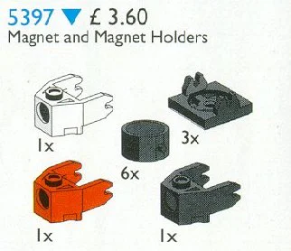 Magnetic and magnet support 乐高 LEGO 5397 image 1