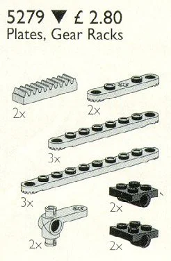 Steering Elements, Plates and Gear Rocks