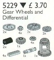 Gears, snails and cogs, alligators 乐高 LEGO 5229 image 2