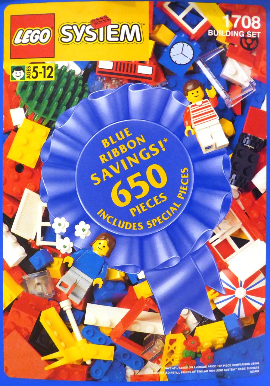 Blue Ribbon Savings! 乐高 LEGO 1708