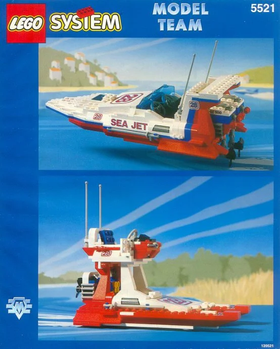 Modelling team: Sea Jet Express 乐高 LEGO 5521 image 1