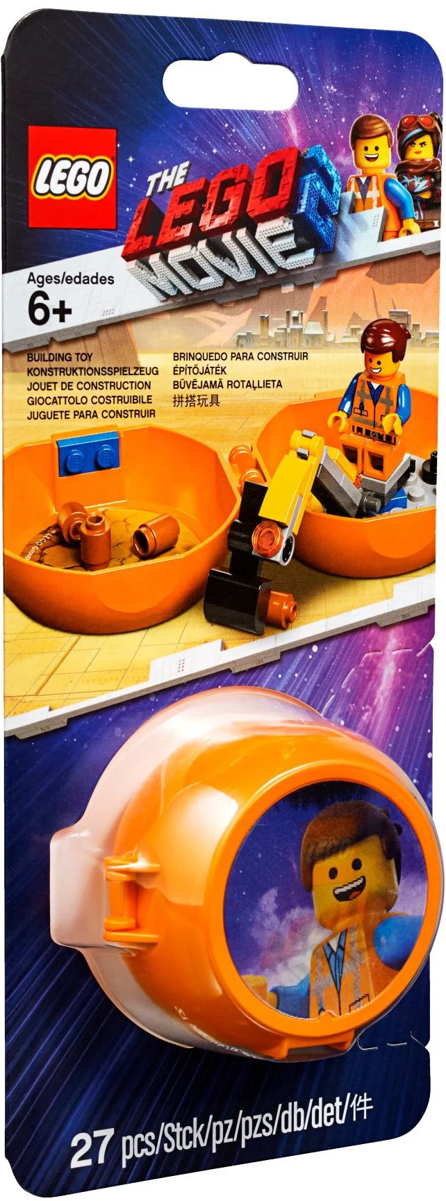 Lego Big 2: Emmett capsule 乐高 LEGO 853874 image 1