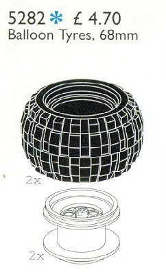 tyres and wheels 68.8 mm 2