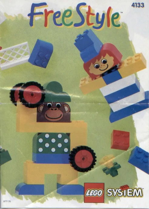 Freestyle Bucket, 3+ 乐高 LEGO 4133
