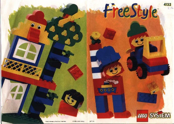 3+Tote Pack LEGO 4132