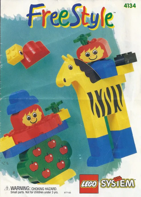 Freestyle Bucket, 3+ 乐高 LEGO 4134