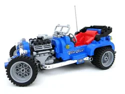 Model Team: Blue Furious Modified Car