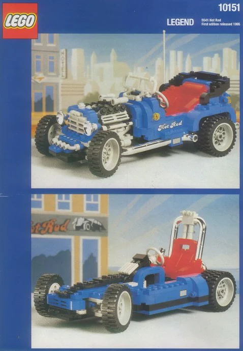 Model Team: Blue Furious Modified Car 乐高 LEGO 10151 image 1