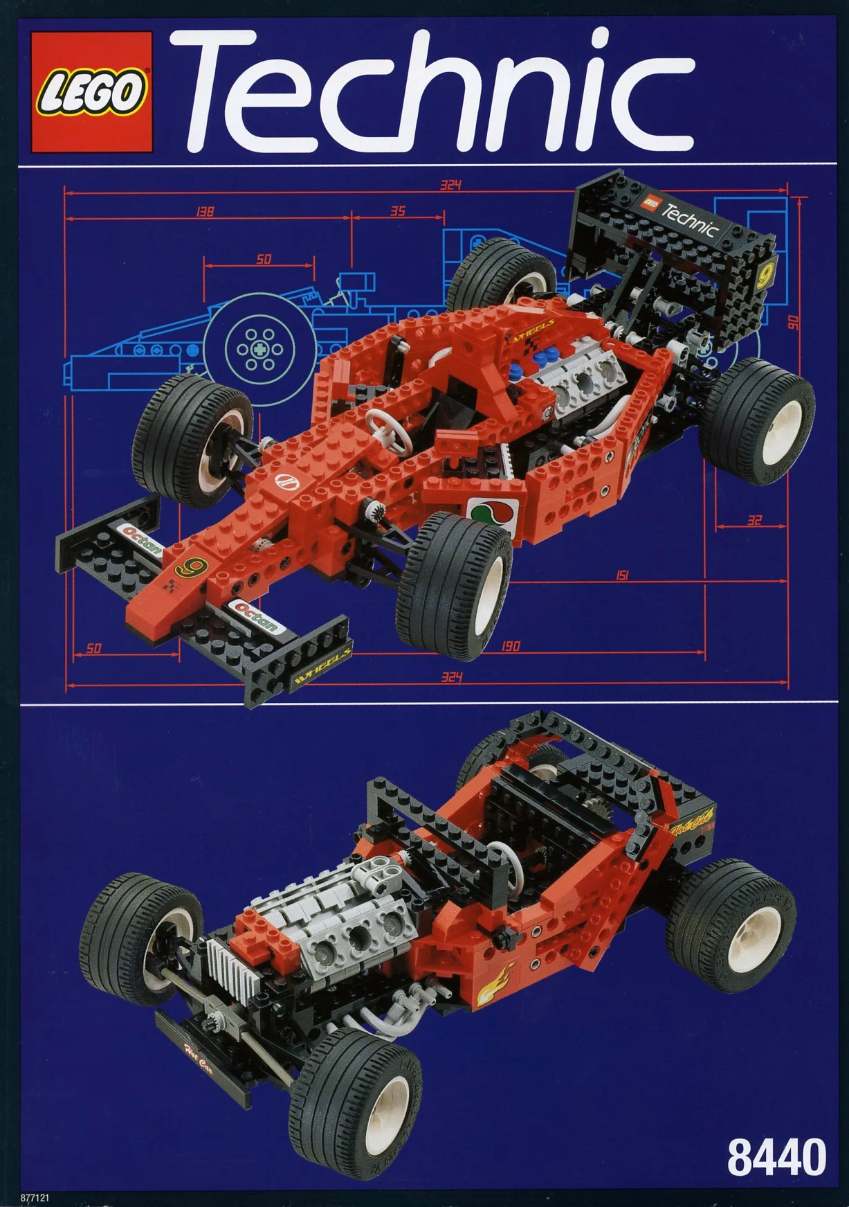 Equation Indian Racer 乐高 LEGO 8440 image 1