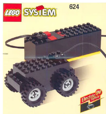 Basic Motor, 9V 乐高 LEGO 624 image 1