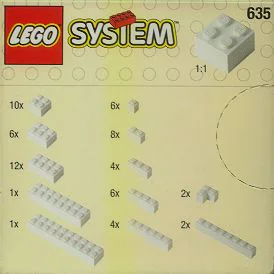 Additional Blocks 乐高 LEGO 634 image 1