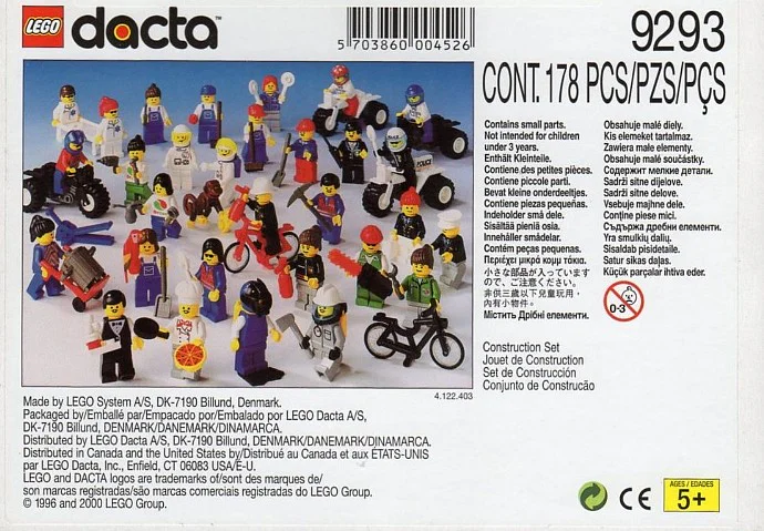 Education: Community children ' s suit 乐高 LEGO 9293