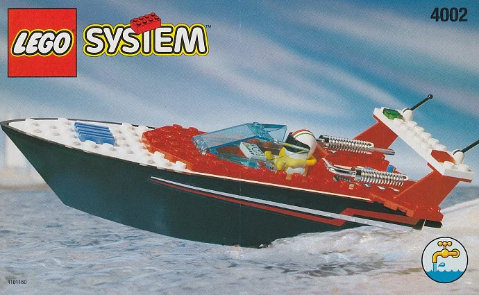Boat: Surge speedboat 乐高 LEGO 4002 image 1