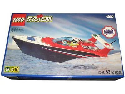 Boat: Surge speedboat 乐高 LEGO 4002 image 2