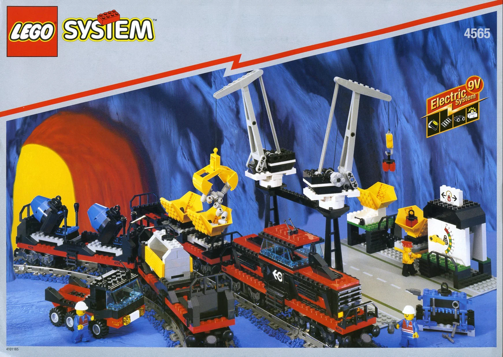 Freight crane railway 乐高 LEGO 4565