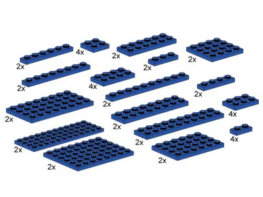 Assorted Plates 乐高 LEGO 5146