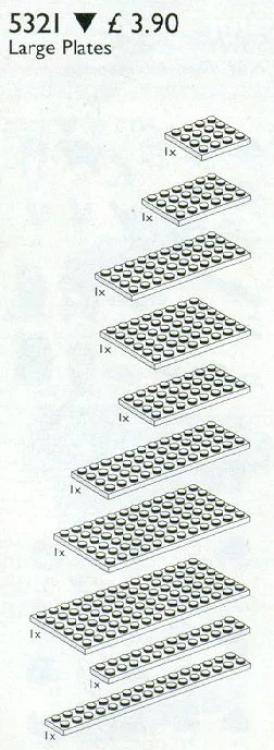 Assorted Plates 乐高 LEGO 5146 image 21
