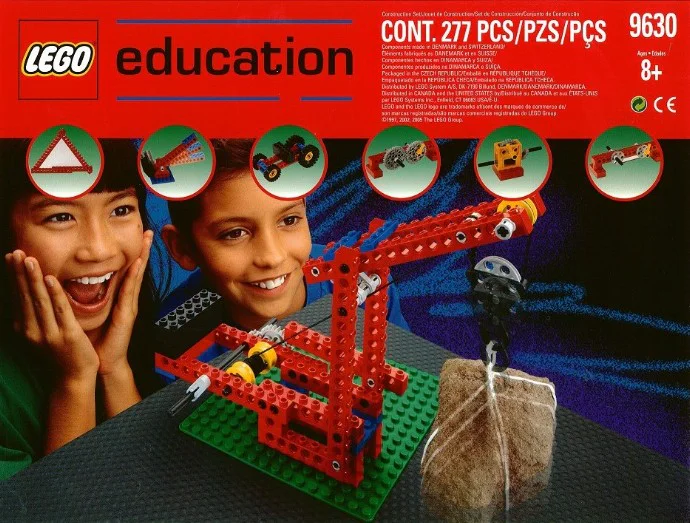 Simple Mechanical Assembly Set 乐高 LEGO 9630 image 1