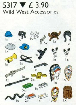 Wild West Accessories 乐高 LEGO 5317 image 2