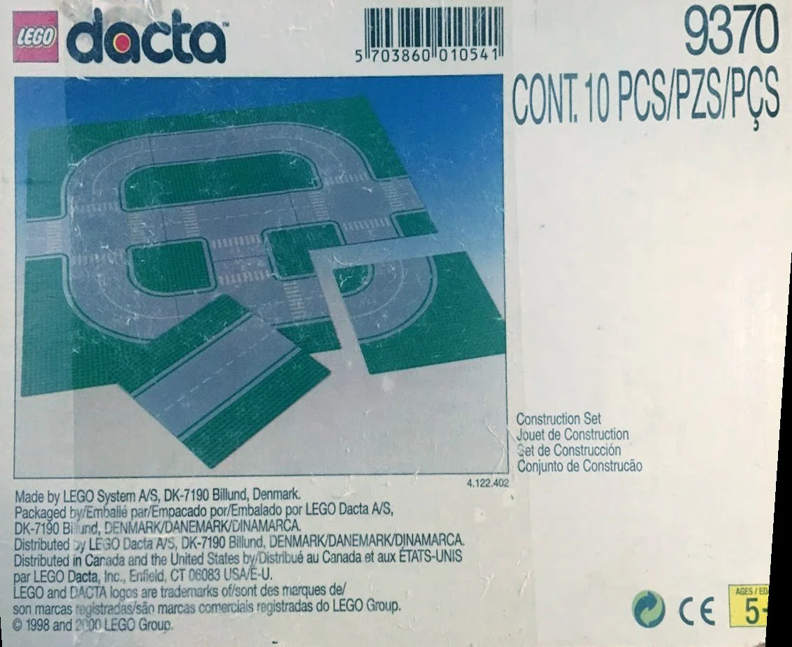 Lego Systems RoadPlates 乐高 LEGO 9370