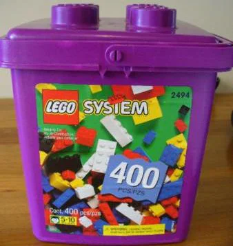 Purple Tortoise Shell Box 乐高 LEGO 2494