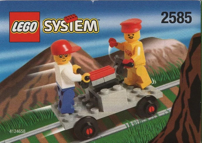 Track Buggy with State Master and Cool Kid 乐高 LEGO 2585