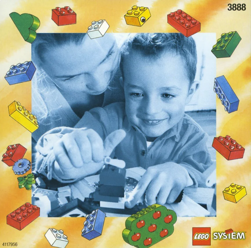 Three '8's 乐高 LEGO 3888 image 2