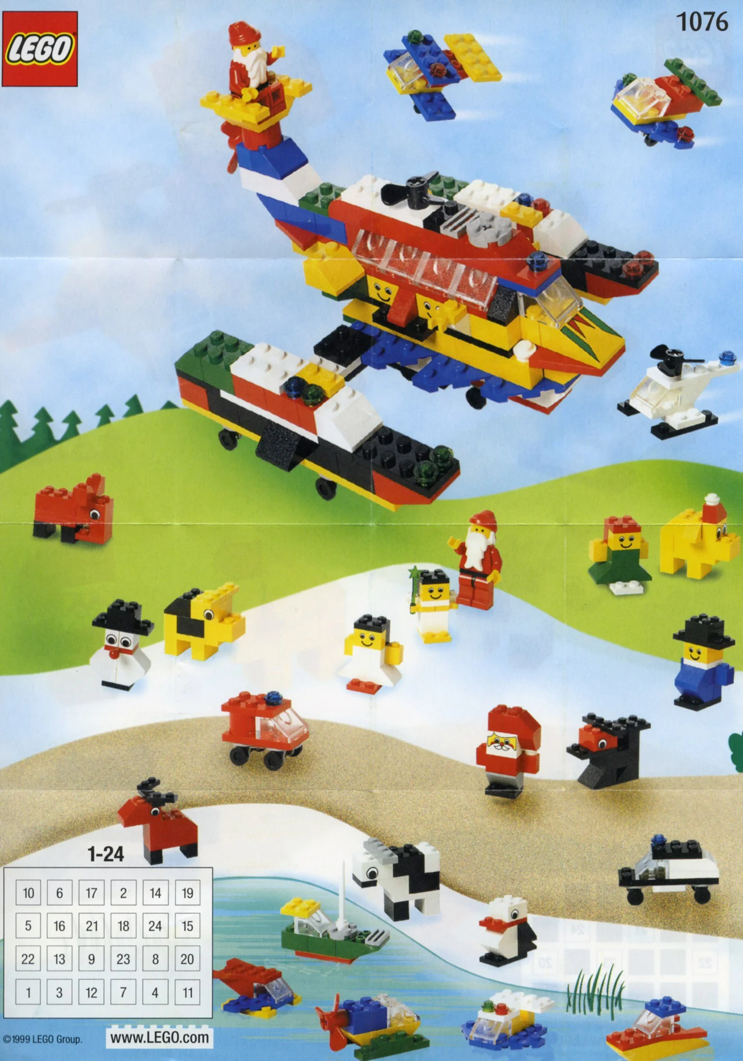 Calendar of Christ comedy 乐高 LEGO 1076 image 1