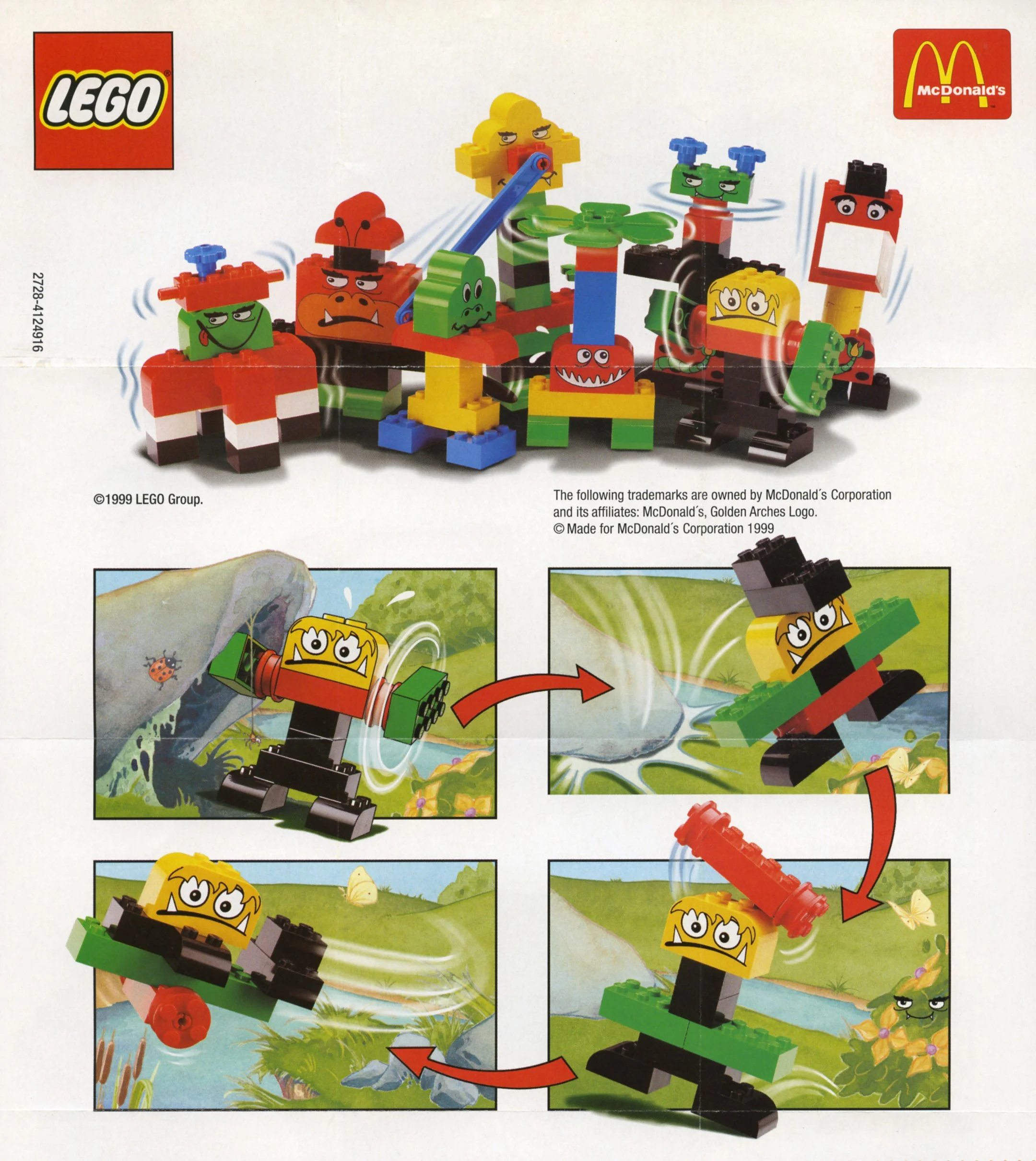 "The Helicopter" 乐高 LEGO 2728