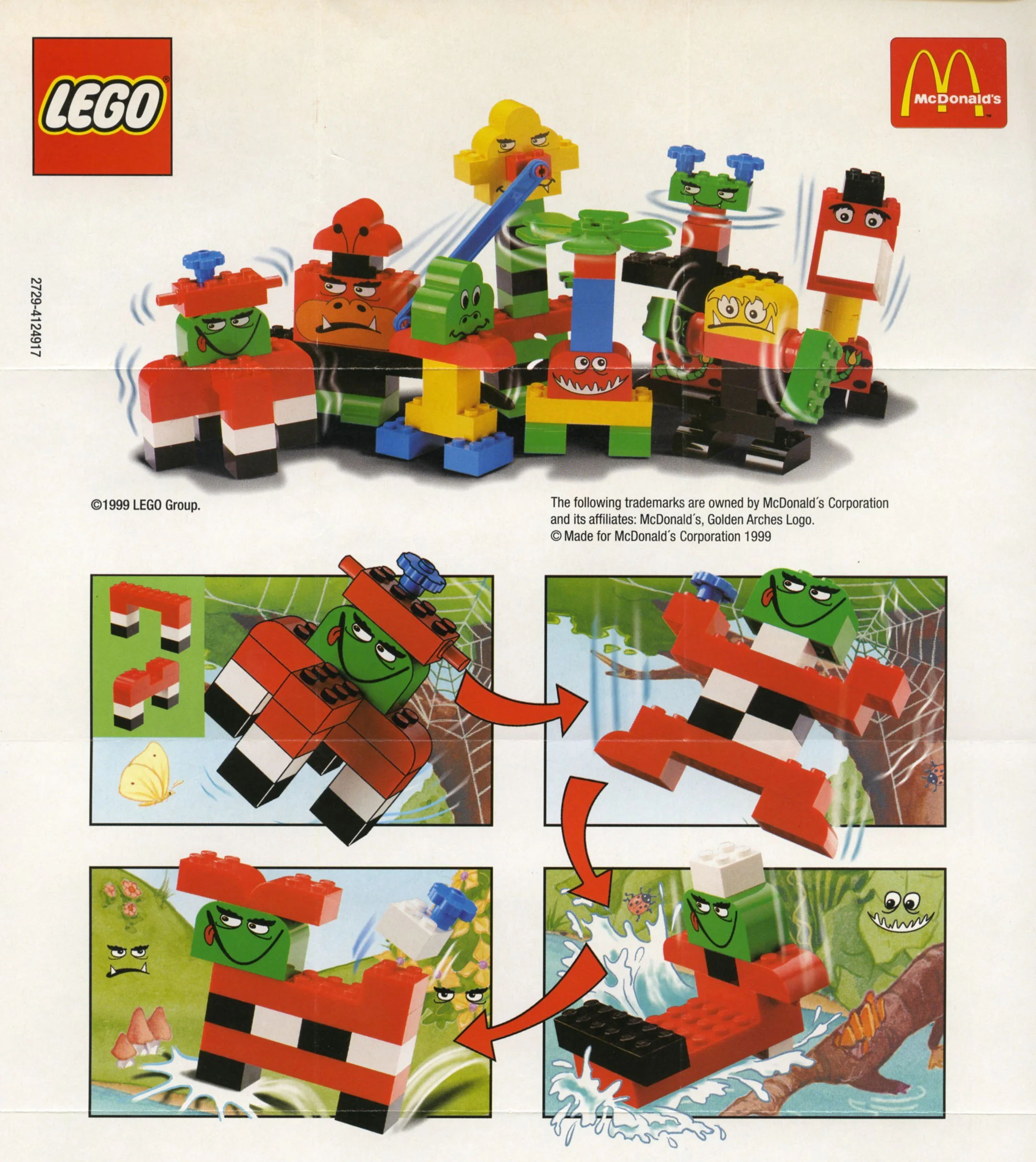 Quattro Leg 乐高 LEGO 2729