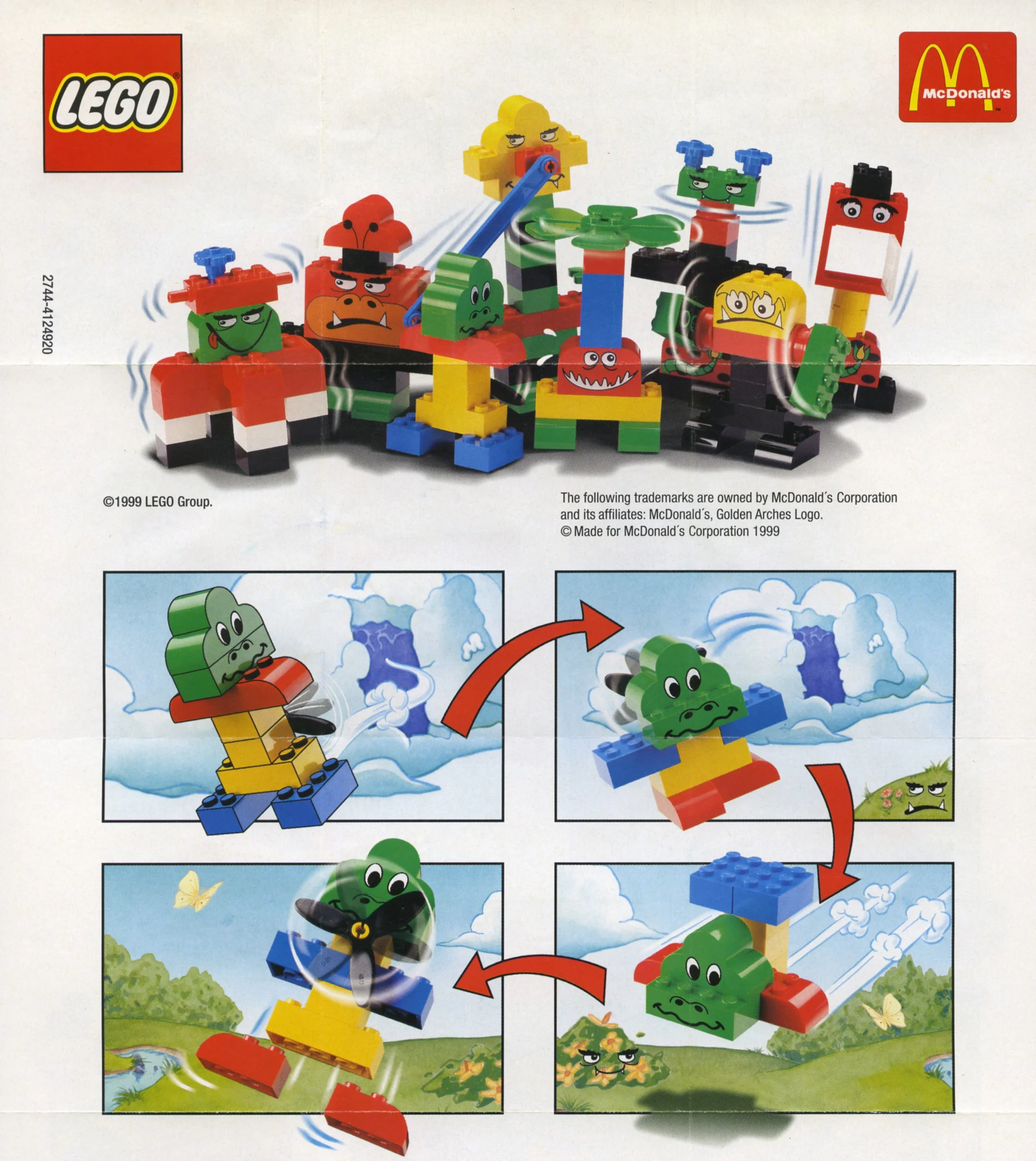 Popeler Man 乐高 LEGO 2744