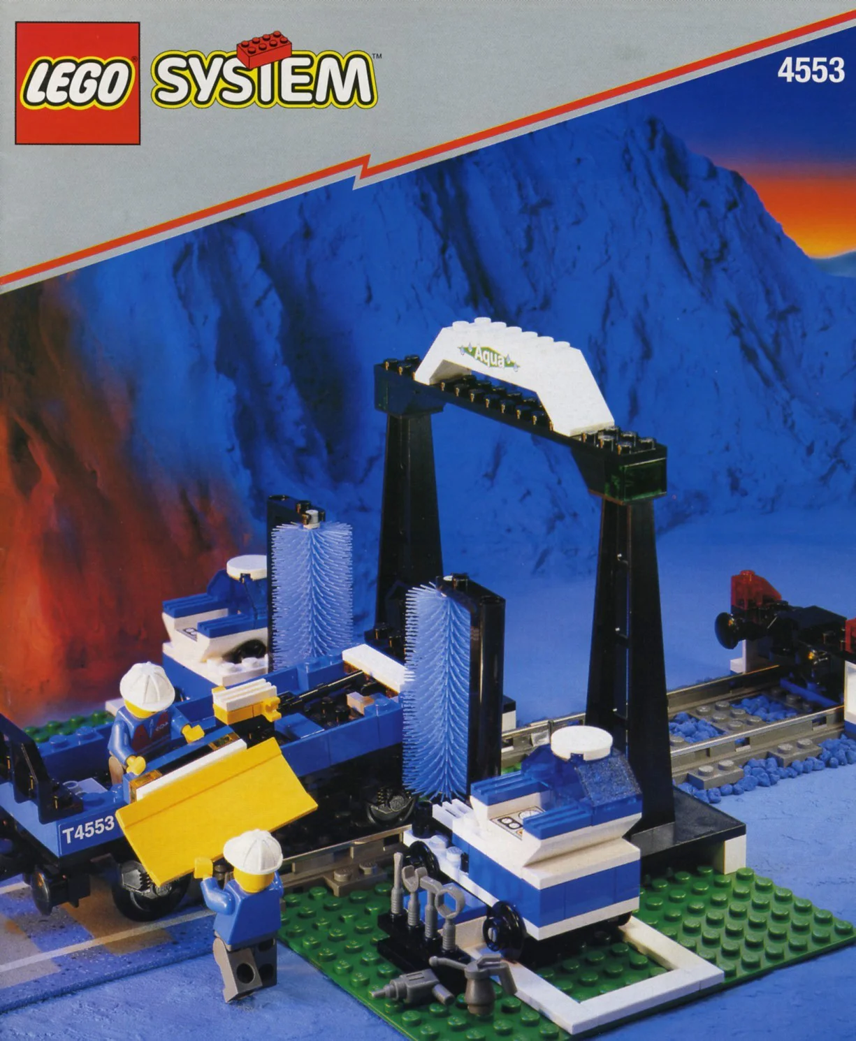 Clean the train 乐高 LEGO 4553