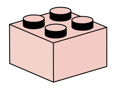 "Two by Two Bricks" 乐高 LEGO 3454 image 30