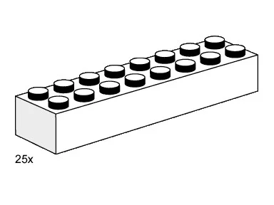 Two-by-Eight Bricks 乐高 LEGO 3467 image 6