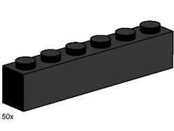 One-by-six Bricks