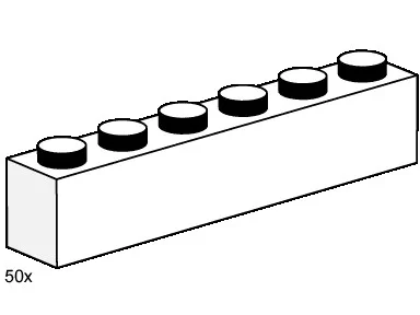 One-by-six Bricks 乐高 LEGO 3475 image 7