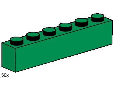 One-by-six Bricks 乐高 LEGO 3475 image 16