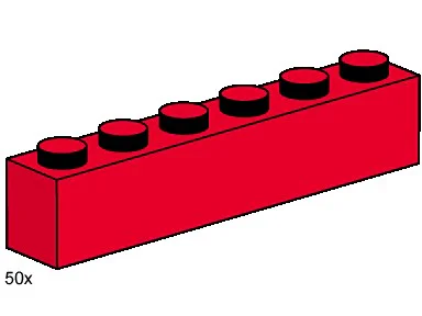 One-by-six Bricks 乐高 LEGO 3475 image 24