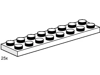 Two Eight-Plate Sets 乐高 LEGO 3491 image 1