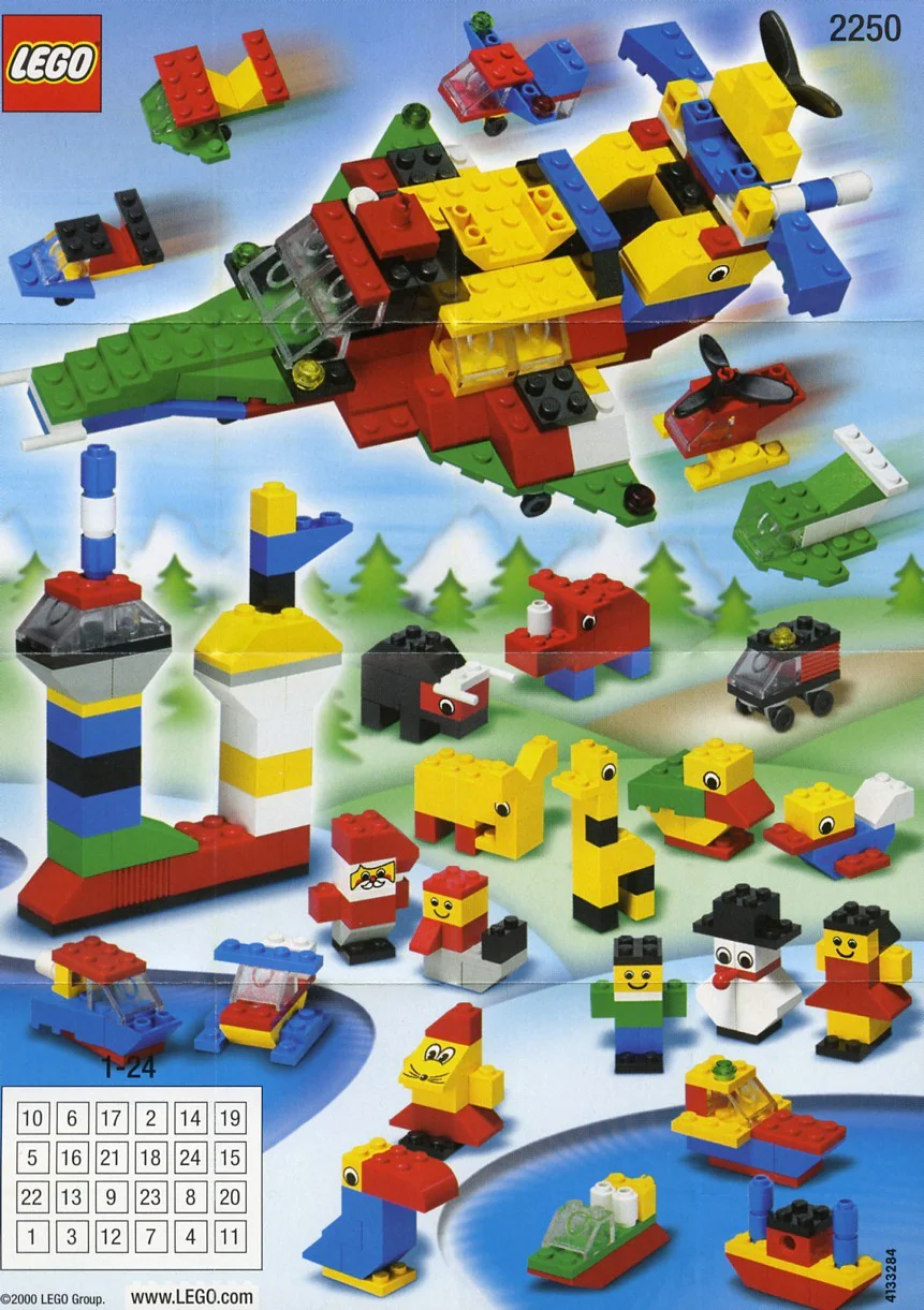 Calendar of Christ comedy 乐高 LEGO 2250 image 1