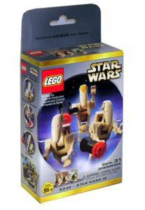 2 Battle Droids and Company Officer Minifig Pack - Star Wars #4 乐高 LEGO 3343 image 2