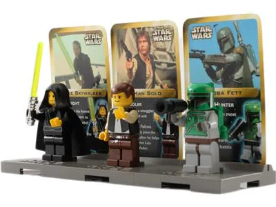 Luke Skywalker, Han Solo and Boba Fett Minifig Pack-Star Wars #2 乐高 LEGO 3341 image 2