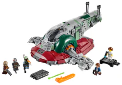 Lego's 20th anniversary suit: The bounty hunter ship