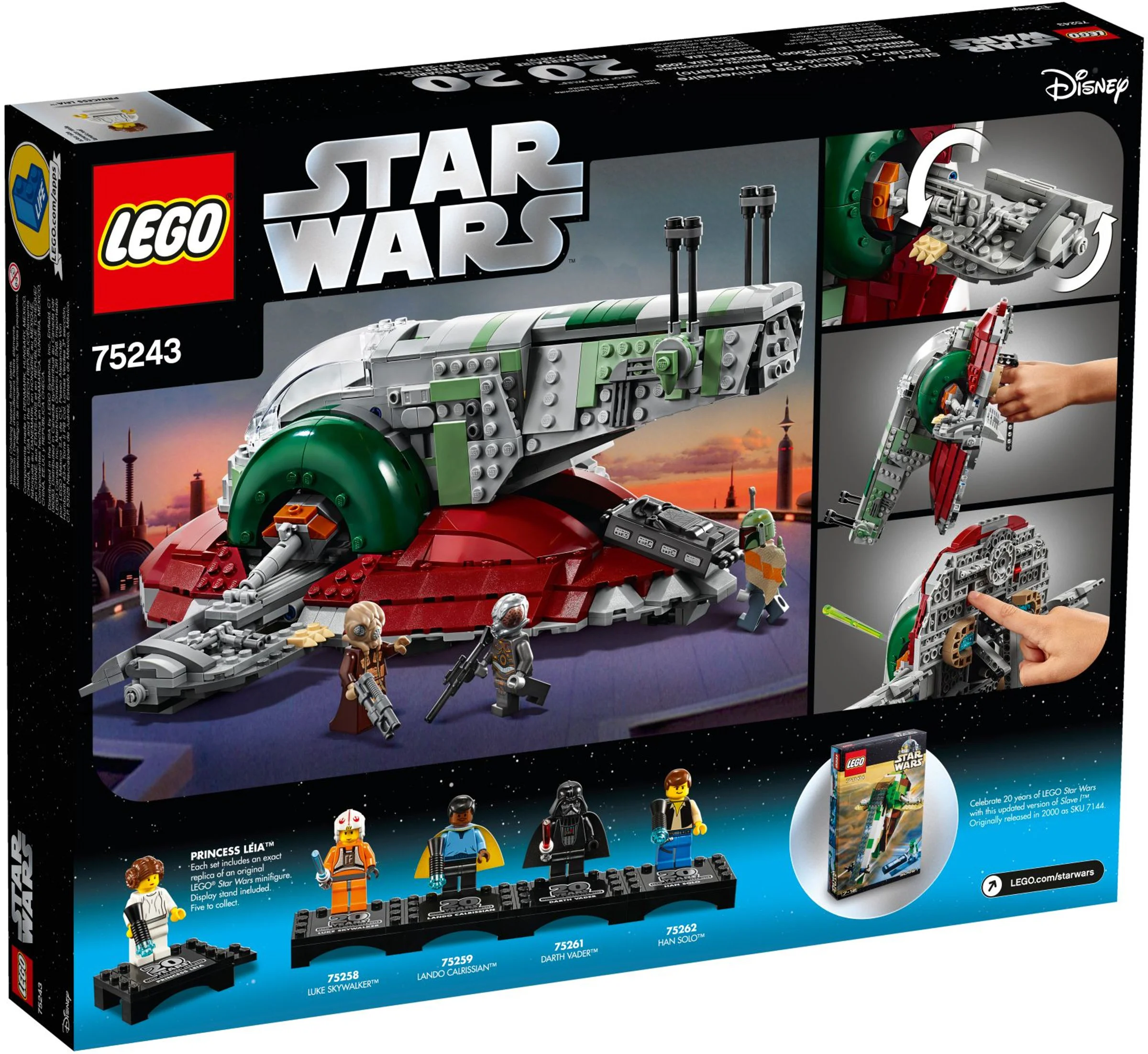 Lego's 20th anniversary suit: The bounty hunter ship 05155 image 3