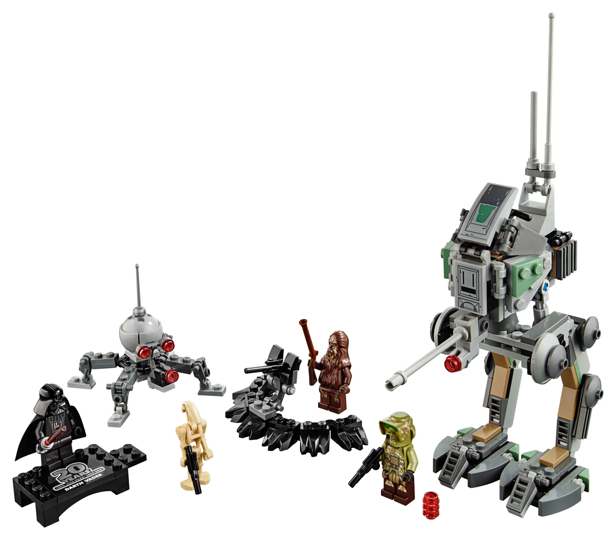 Clothes for the 20th anniversary of the Lego World War: the Battle of Walking Machines 11427