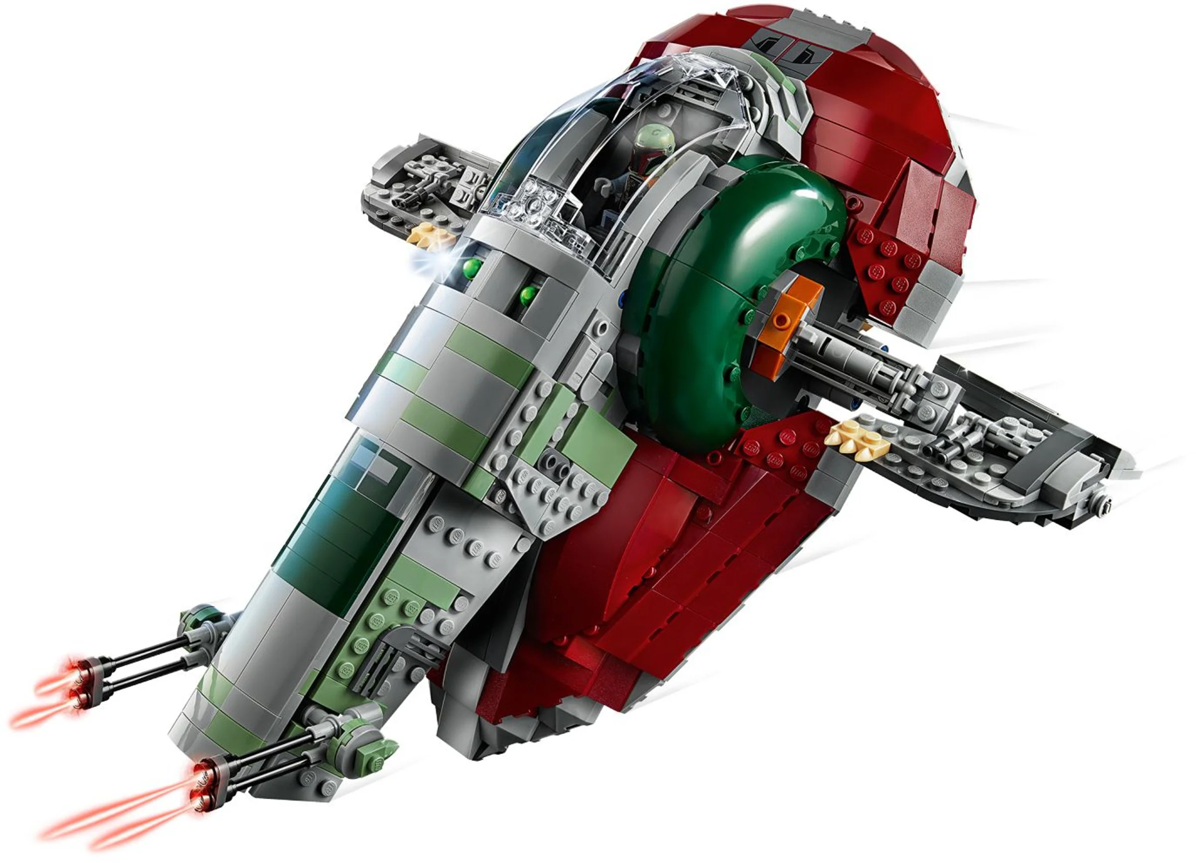 Lego's 20th anniversary suit: The bounty hunter ship 05155 image 4