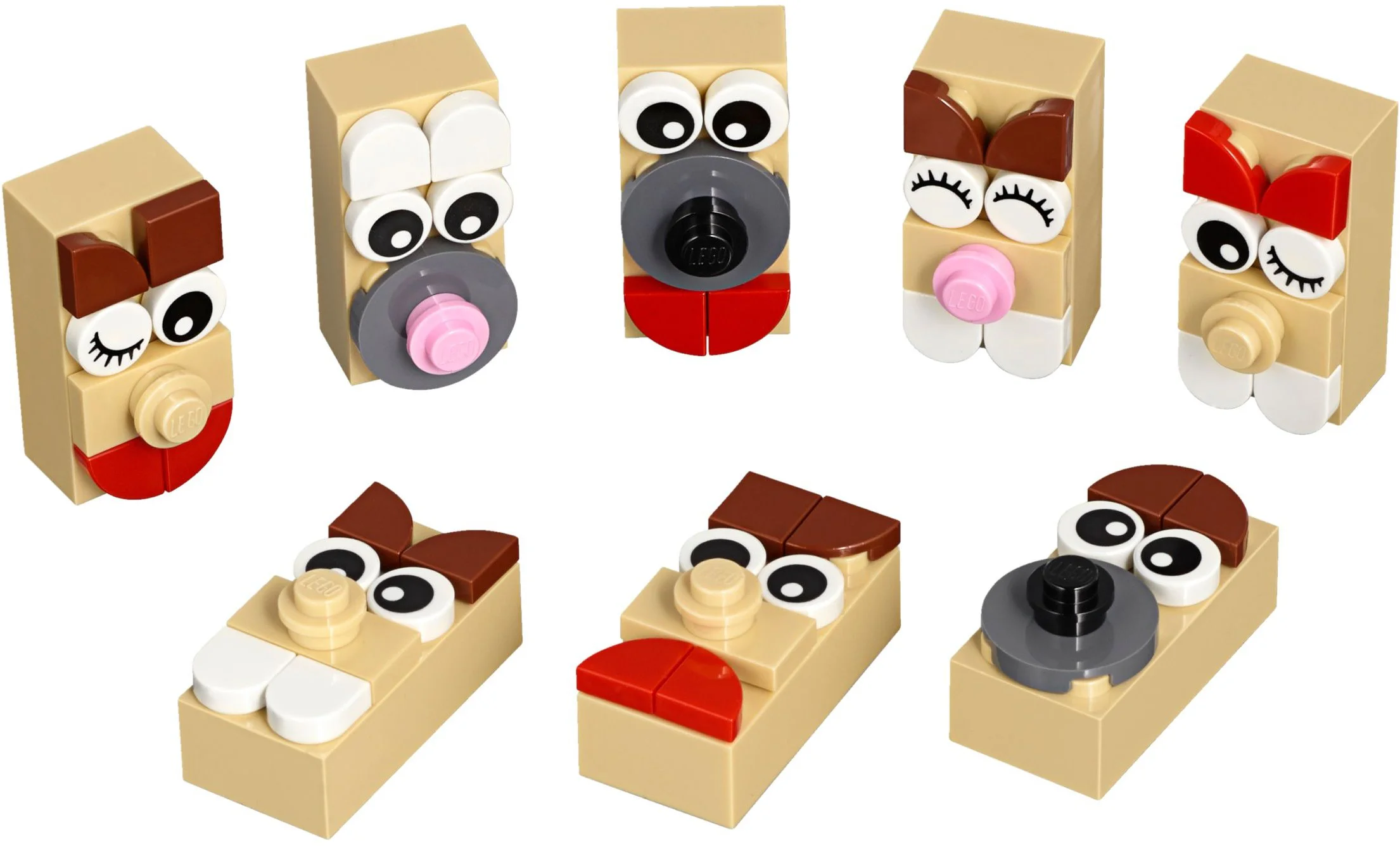 DIY EXPRESSION KEY BUTTON 乐高 LEGO 853902