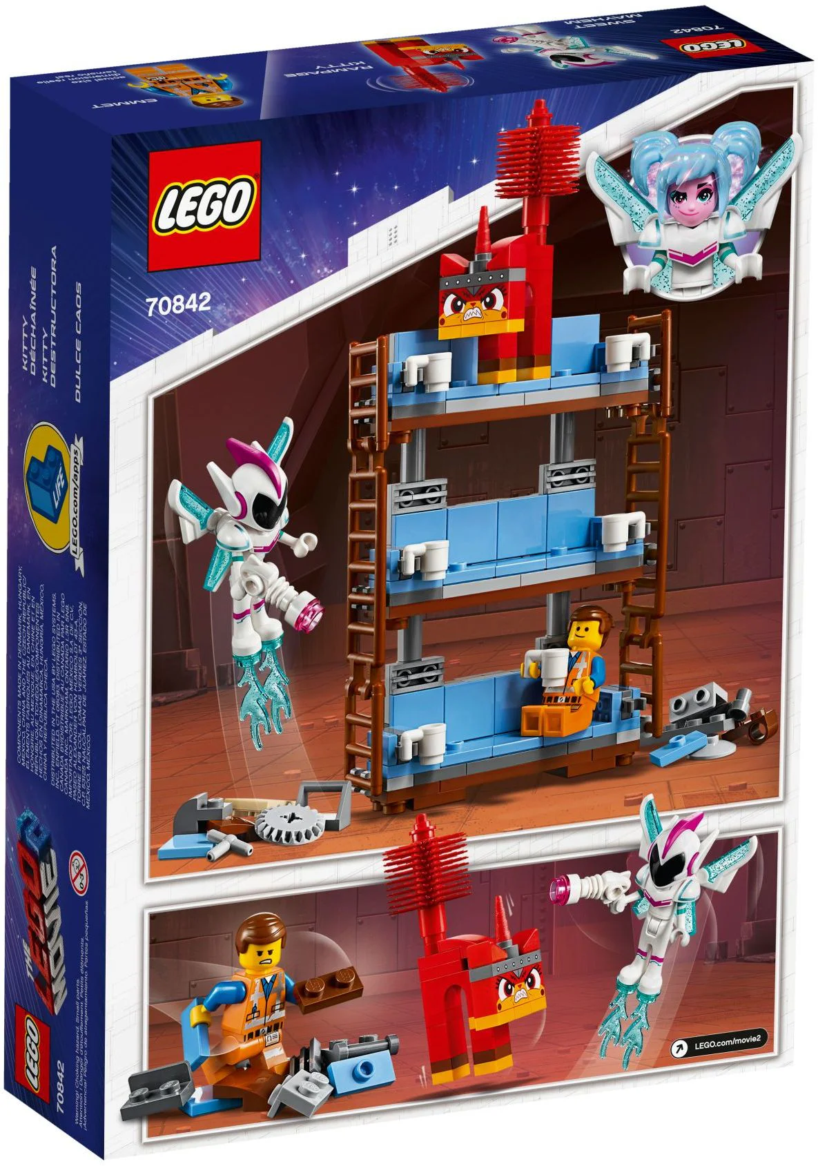 Emmett's third-floor sofa armor 乐高 LEGO 70842 image 4