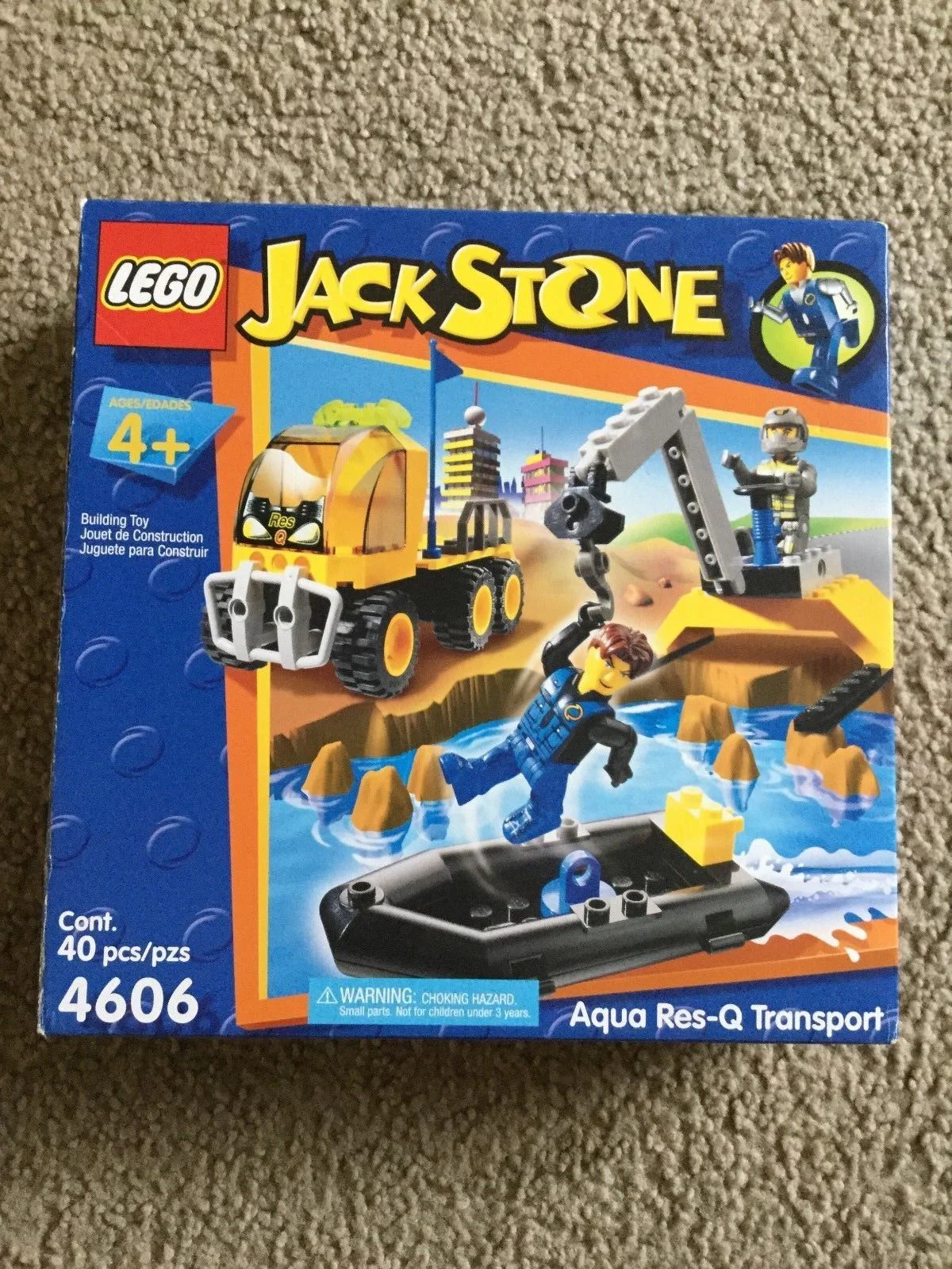 JACK STONE: Aqua Res-Q Transport 乐高 LEGO 4606 image 1