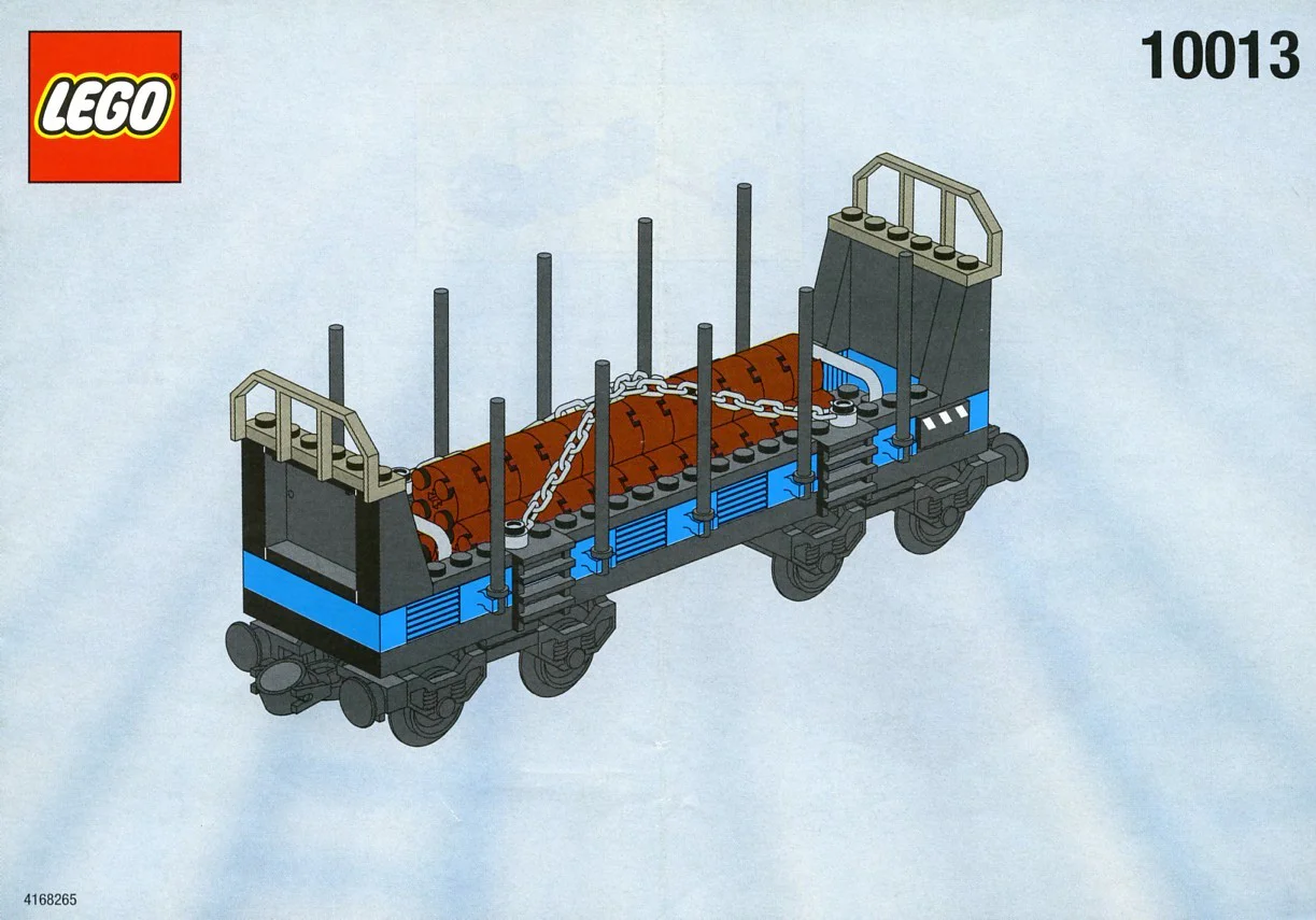 My own train, the classic freight train 乐高 LEGO 3746 image 1